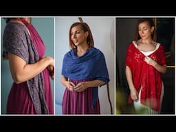Easy, Beaded, Knit Scarf & Shawl for Beginners | Cast On & Customize the Viola Pattern!