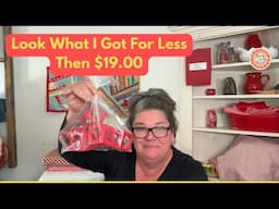 Sewing Room Thrift Haul – All This for UNDER $19?!