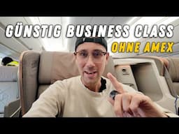 BUSINESS CLASS TRAVEL HACK - Singapore Airlines Review