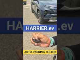 Tata Harrier.ev Auto Parks Itself! | autoX #shorts