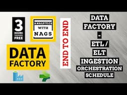 [[ 3 HOURS ]] Complete Azure Data Factory - { End to End } Full Course