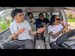 TAKING MY FRIENDS WITH ME TO SPY ON MY EX TO SEE IF THEY WOULD HELP..