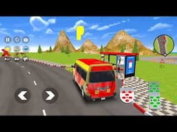 Van car driving simulator // Taxi Van Driving games // iOS Android Gameplay