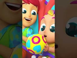 Wheels On The Bus #shorts #bussong #nurseryrhymes #preschool #vehiclesrhymes #ytshorts
