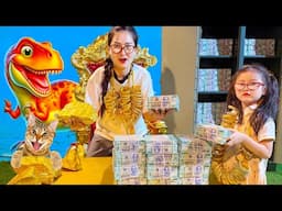 Changcady khám phá xứ sở đảo ngược tìm thấy rất nhiều tiền và vàng