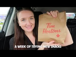 A WEEK OF TRYING NEW SNACKS