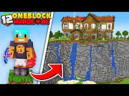 I Transformed ONE BLOCK into the OVERWORLD in Minecraft Hardcore