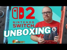 Nintendo Switch 2 - Unboxing e comparação com o original