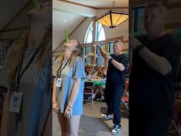 SCARY CELERY Trick Shot 😱