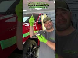 STRETCHING dents to FIX a panel! #lateraltension #paintlessdentrepair