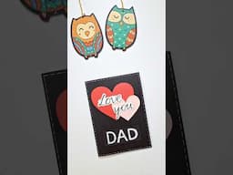 diy father's day card #fathersday #diy