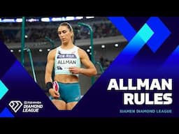 Valarie Allman rules in Xiamen with 68.95m | Wanda Diamond League
