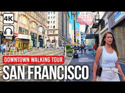 SAN FRANCISCO 🇺🇸 Explore Pier 39, Downtown & Famous Streets | 4K City Walking Tour