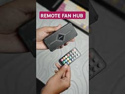 RGB Fan HUB With Remote Control 😍 #antesports #Fanhub #pcbuild