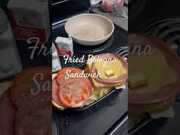 Hood Meal Fried Bologna Sandwich