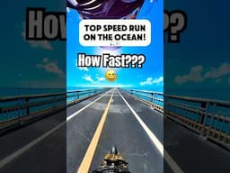 Top Speed Run Over the Ocean, on my Fastest Scooter 🛴💨