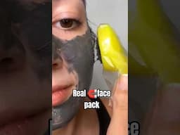real magnetic🧲 face pack#shorts #viralvideo #skincare