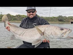 Epic Day Fishing for RIVER MONSTERS - Fishing Eastern Cape South Africa #bigfish #kob #garrick