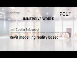 Revit modelling reality based (Cecilia Bolognesi)