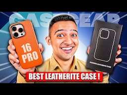 Casegear Leatherite Case for iPhone 16 Series : Classy & Protective !🔥