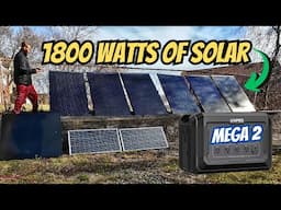I Tried 1800W Of SOLAR With The OUPES MEGA 2