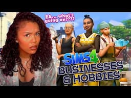 Another Moneygrab?? | The Sims 4 Business and Hobbies Expansion Trailer Reaction