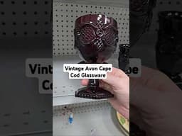 Avon is usually hit or miss for people. Do you like vintage Avon glass? #thrift #vintage #Avon