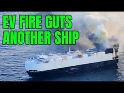 A week-long EV fire claims another giant ship | Auto Expert John Cadogan