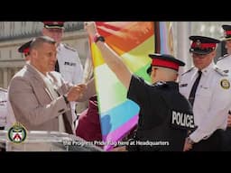 Progress Pride Flag Raised to Kick Off Pride Month 2025