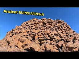 Ancient RUIN! Awesome Discovery! Petroglyphs! Arizona Desert! Adventure Southwest! Google Earth!