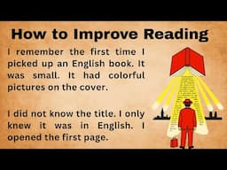 How to Improve English Reading Skills || Why You Must Read || Why Should you Read