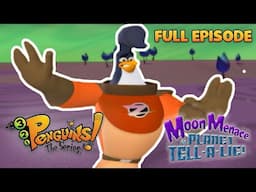The Crushing Weight of Lies! 🪐 | 3-2-1 Penguins! | Moon Menace On Planet Tell-A-Lie