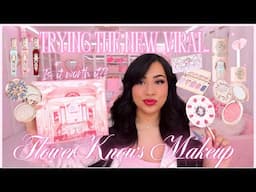 TESTING THE VIRAL FLOWER KNOWS MAKEUP! IS IT WORTH BUYING??