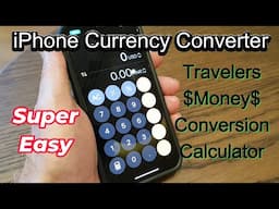 How to Enable Currency Conversion on Calculator: iPhones - Free and Easy