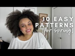 10 Easy sewing patterns for Spring! | Big 5 easy patterns!