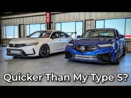 2023 Honda Civic Type R FL5 Track Review - How Much Faster Than My Integra Type S?