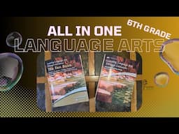 ALL IN ONE LANGUAGE ARTS CURRICULUM || 6TH GRADE HOMESCHOOL || COMMON SENSE PRESS TAN BOOK
