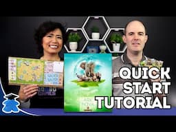 Ark Nova - Board Game Tutorial. Start Playing in 13 Minutes
