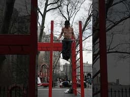 Maxing out vertical acceleration #shorts #calisthenics