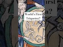 while it’s now known as a Celtic knot, the triquetra symbol predates the Celts #paganism #history