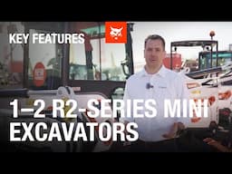 Get to Know Bobcat’s 1–2t R2-Series Mini Excavators: Compact Size, Big Performance