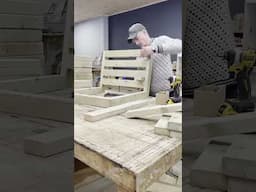 Outdoor Lounge Set Part1/2 #woodworking #woodworkingprojects #woodworkingplan #outdoorfurniture
