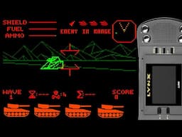 Lynx Battlezone .... I never even knew this existed