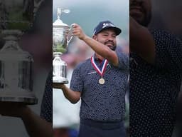 J.J. Spaun wins the U.S. Open with a HUGE birdie putt!