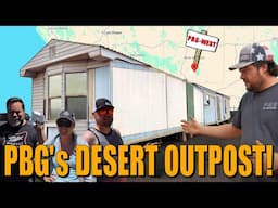 PBG GOES WEST: REVIVING A Singlewide Trailer For Our 2-Acre FUTURE JUNKYARD