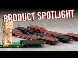 HO Scale GSC Depressed Flatcars Class One Model Works Product Spotlight