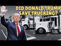VICTORY! Donald Trump signs EXECUTIVE ORDER for Truck Drivers