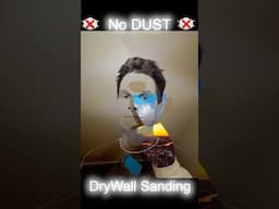 No Dust DryWall Sanding - Home Renovation 😀 #trending #art #homepainter #homeimprovement