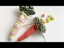 Create Adorable Farmhouse Carrots With Easy Crochet Tutorial