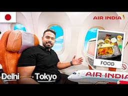 My Longest flight journey in Air india to Japan 🇯🇵 : Delhi to Tokyo